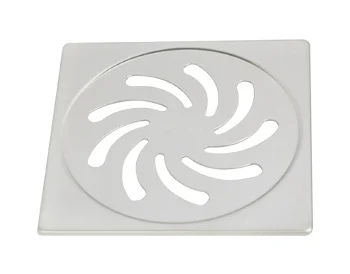 Grelha Vórtice Inox Quadrada