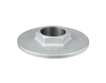 Flange Sextavado Galvanizado BSP