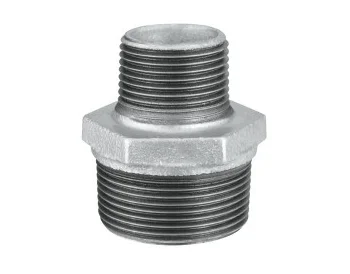 Niple Duplo Redução Galvanizado